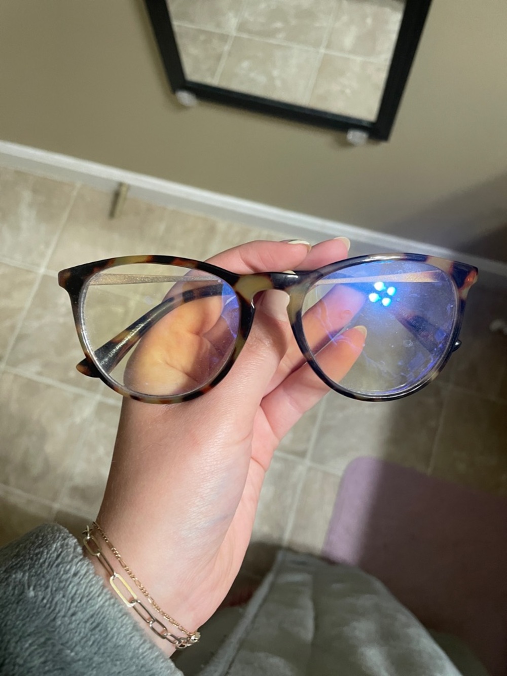 Francesca's Collections Tortoiseshell Cat Eye Glasses